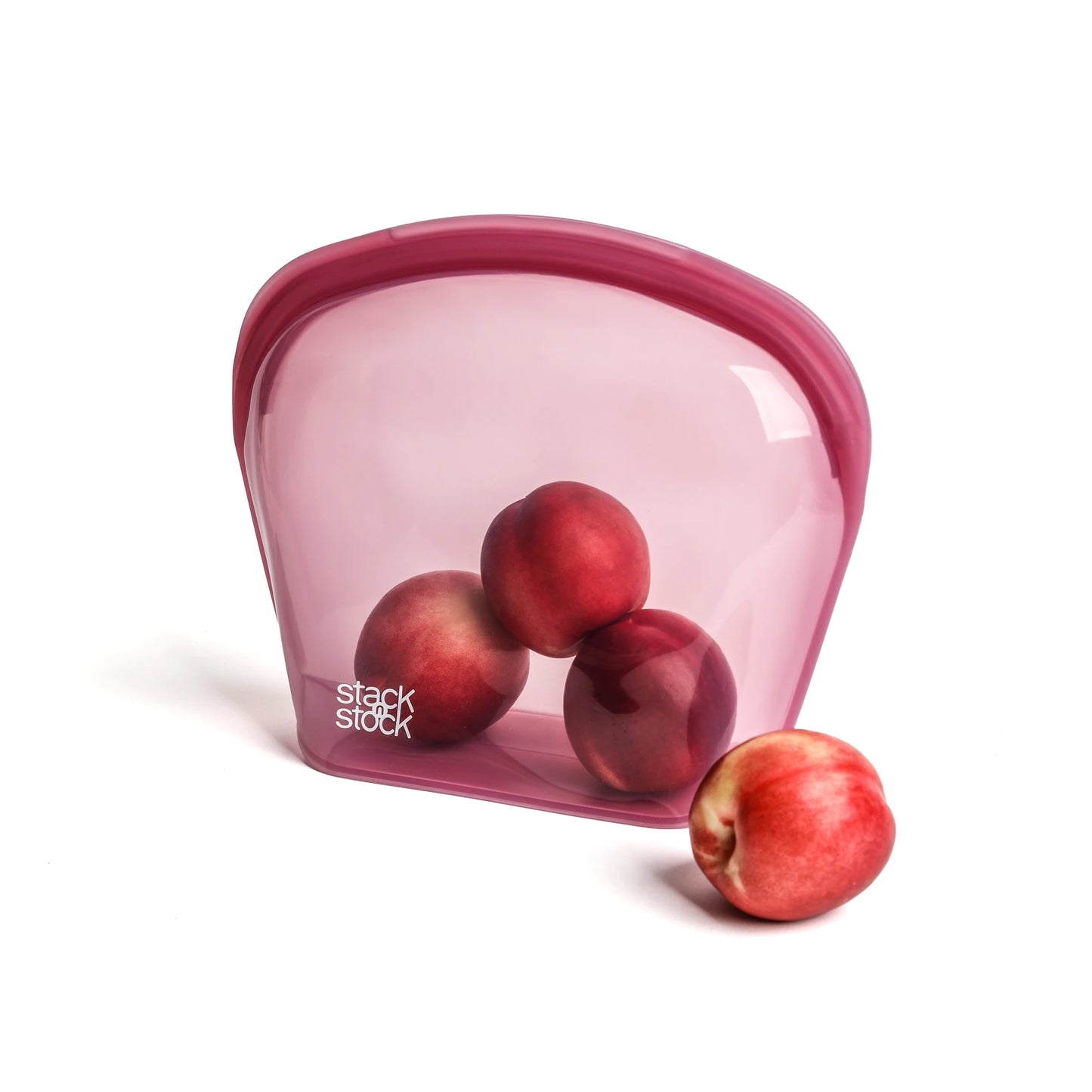 Pack 3 bolsas plegables guinda