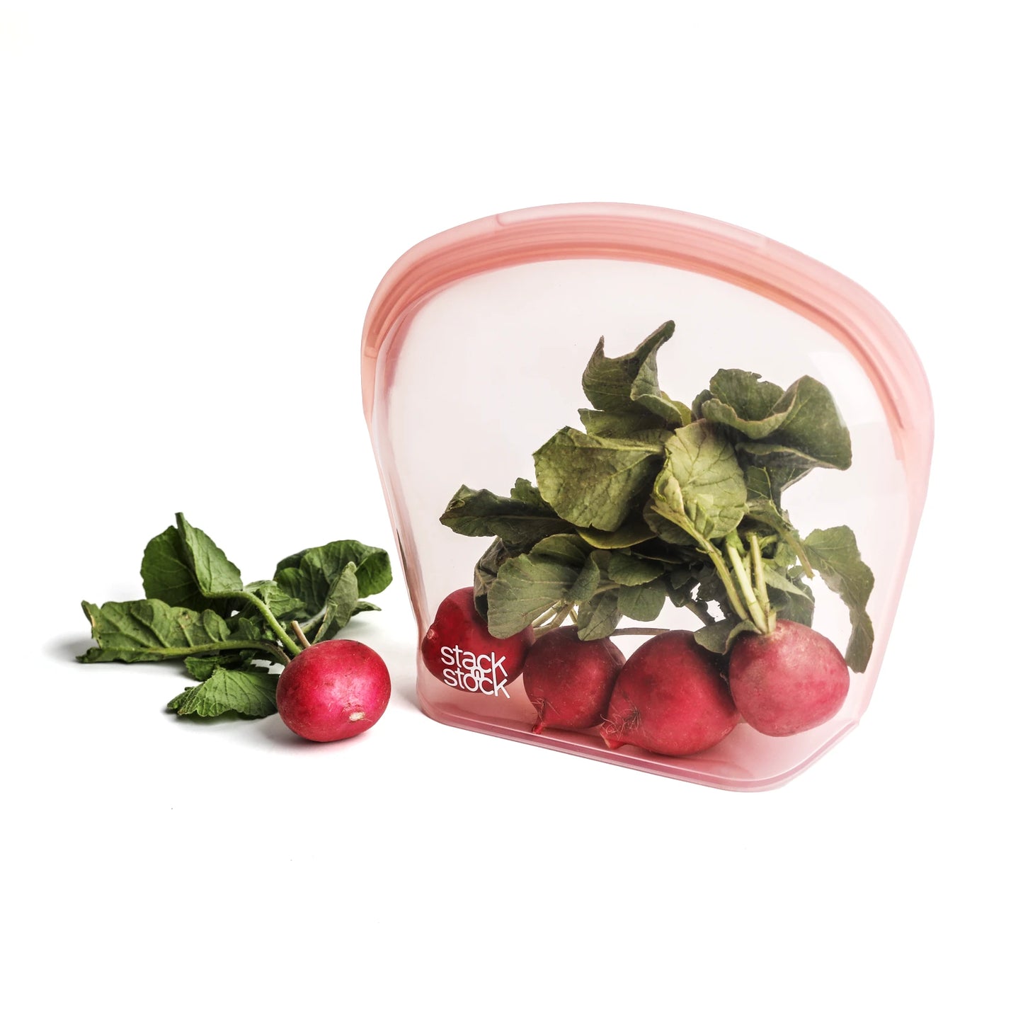Pack 3 bolsas plegables rosado