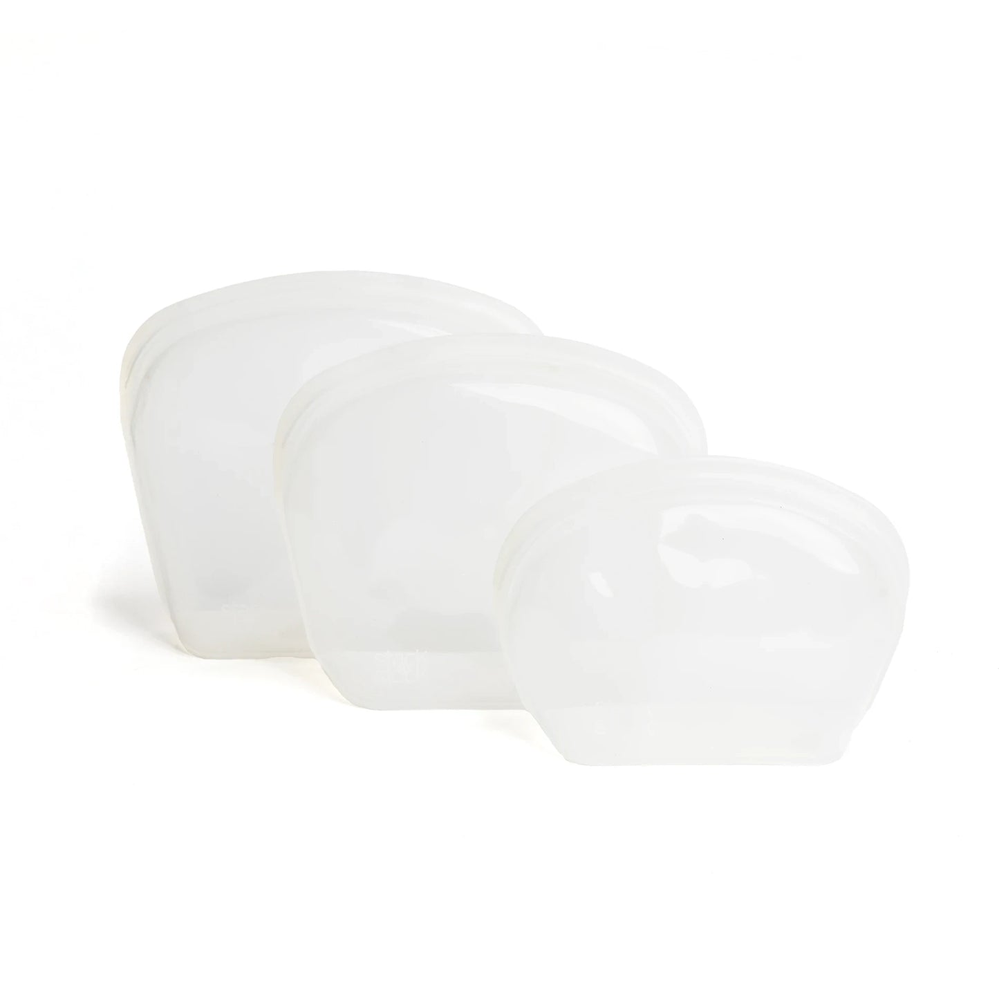 Pack 3 bolsas plegables blanco
