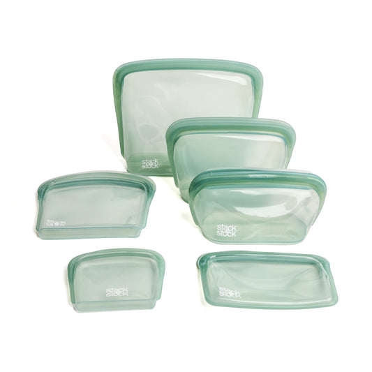 Pack 6 bolsas verde