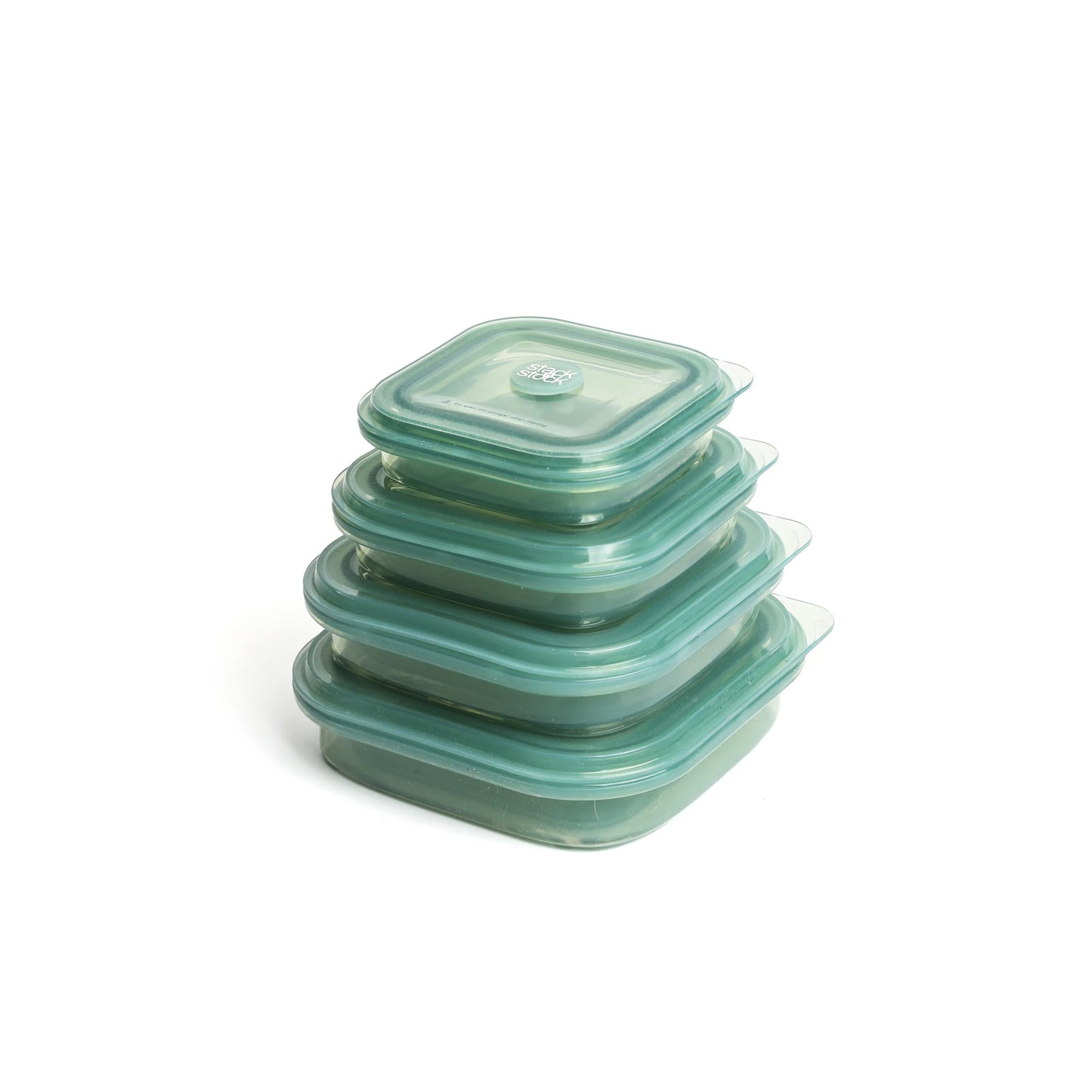 Pack 4 contenedores verde